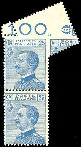 1908 - 25 cent. Michetti (83), ... 