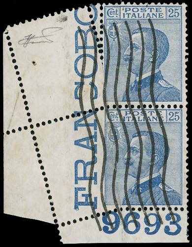 1908 - 25 cent. Michetti, coppia ... 