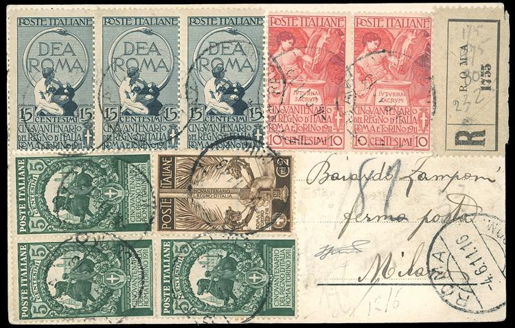 1916 - Unità dItalia, serie ... 