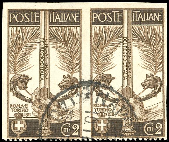 1911 - 2 cent. Unità dItalia, ... 