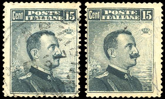 1911 - 15 cent. Michetti, III ... 