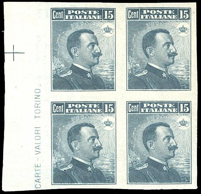 1911 - 15 cent. Michetti, III ... 