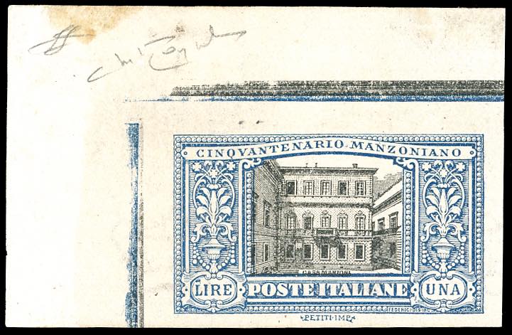 1923 - 1 lira Manzoni, non ... 