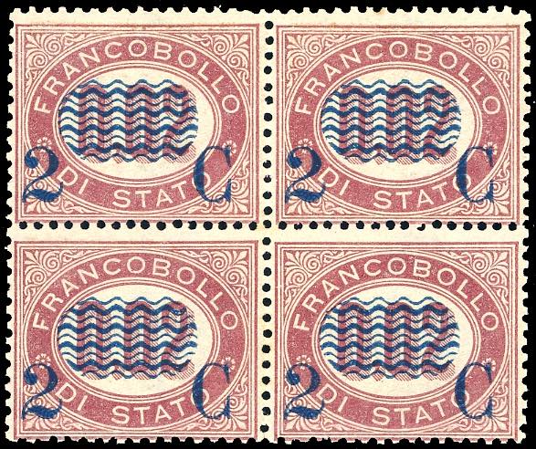 1878 - 2 cent. su 0,02 lire ... 