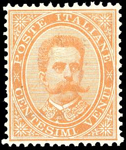 1879 - 20 cent. Umberto I (39), ... 