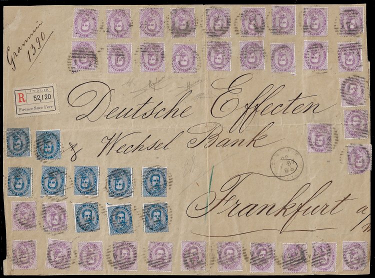 1887 - 50 cent., trentacinque ... 