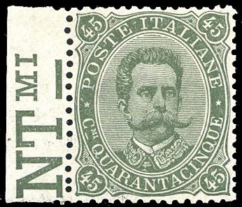 1889 - 45 cent. Umberto I (46), ... 