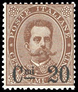 1890 - 20 cent. su 30 cent. ... 