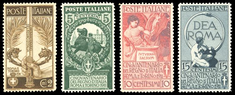 1911 - Unità dItalia, serie ... 