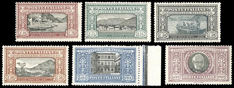 1923 - Manzoni, serie completa ... 