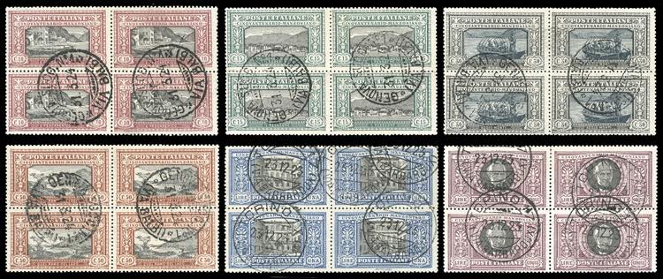 1923 - Manzoni, serie completa ... 