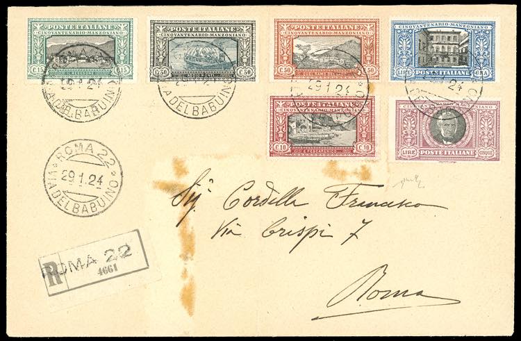 1923 - Manzoni, serie compelta ... 