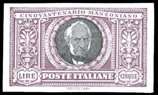 1923 - 5 lire Manzoni, non ... 