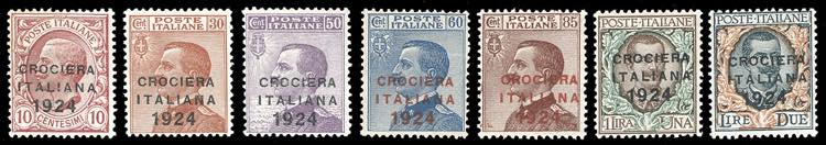 1924 - Crociera Italiana, serie ... 