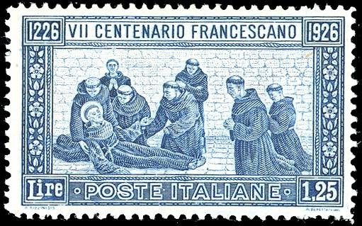 1926 - 1,25 lire S.Francesco, ... 
