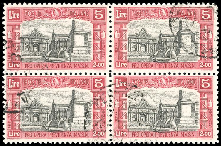 1928 - 5 + 2 lire Milizia II ... 