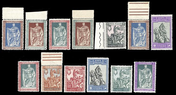1928 - Emanuele Filiberto, serie ... 