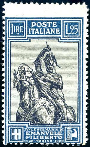 1928 - 1,25 lire Emanuele ... 