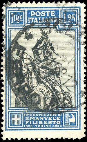 1928 - 1,25 lire Emanuele ... 