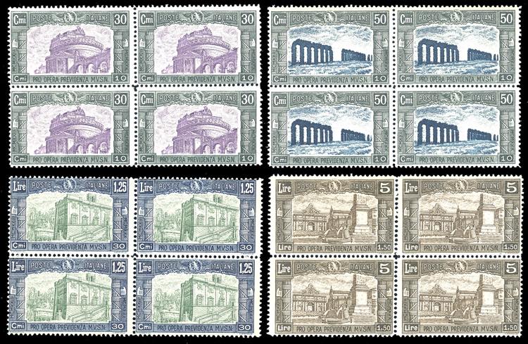 1930 - Milizia III, serie completa ... 