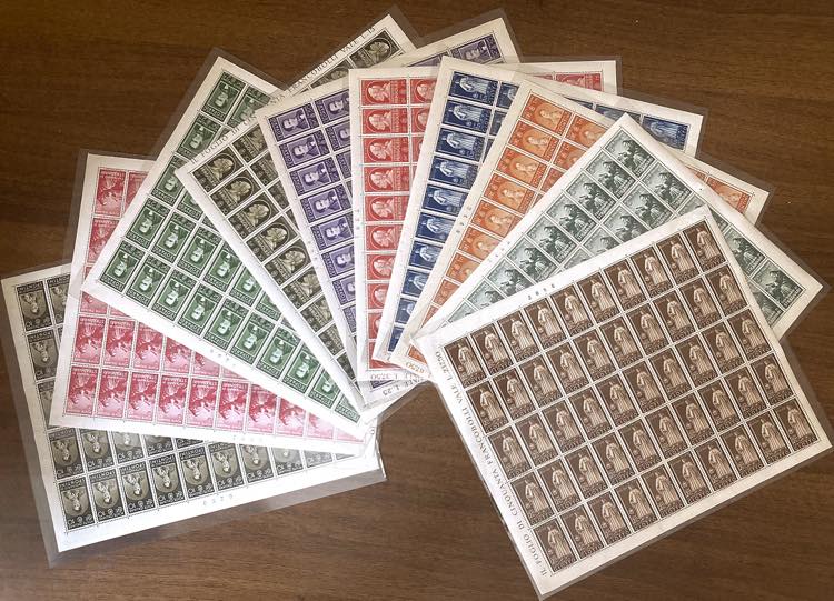 1937 - Uomini illustri, serie ... 