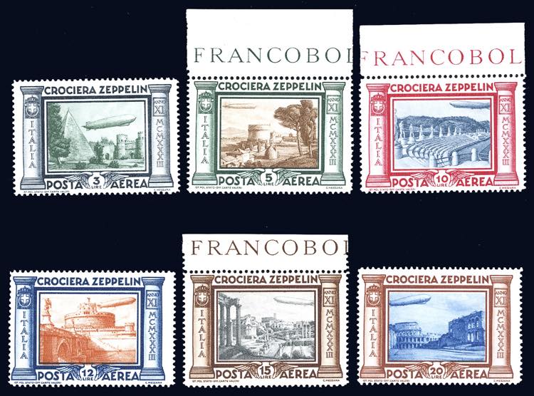 1933 - Zeppelin, serie completa ... 