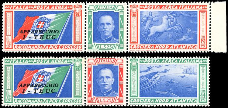 1933 - Trittici I-TEUC, serie ... 