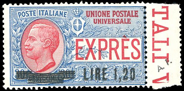1921 - 1,20  lire su 30 cent., ... 
