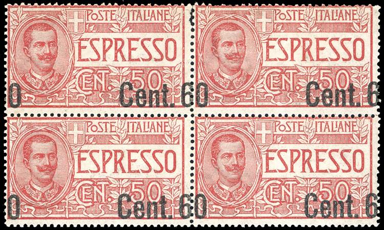 1922 - 60 cent. su 50 cent., ... 