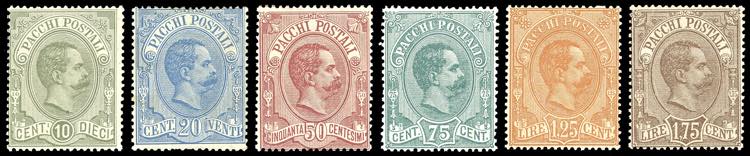 1884/86 - Umberto I, serie ... 