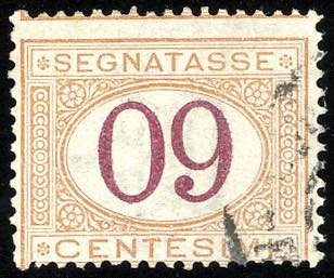1870 - 60 cent. ocra e carminio, ... 