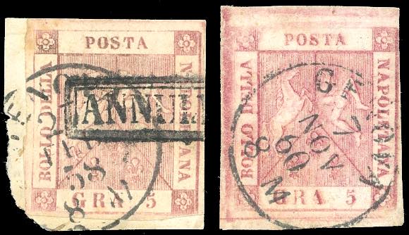 1858/59 - 5 grana, un esemplare ... 