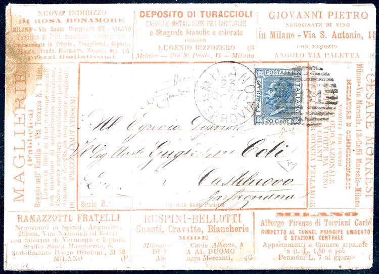 BUSTE PARLANTI CON NUMERO DI SERIE ... 