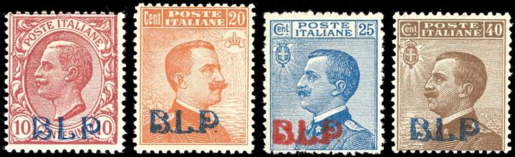 1921 - Soprastampati BLP del I ... 