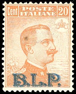 1922/23 - 20 cent. soprastampa BLP ... 