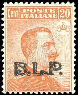 1922/23 - 20 cent., soprastampa ... 