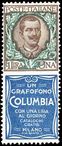 1924 - 1 lira Columbia (19), ben ... 