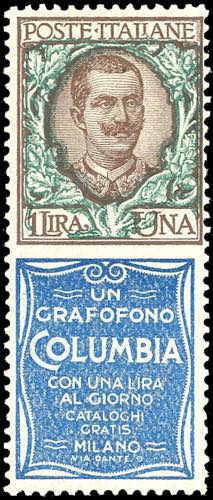 1924 - 1 lira Columbia (19), ... 