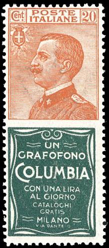 1925 - 20 cent. Columbia, non ... 