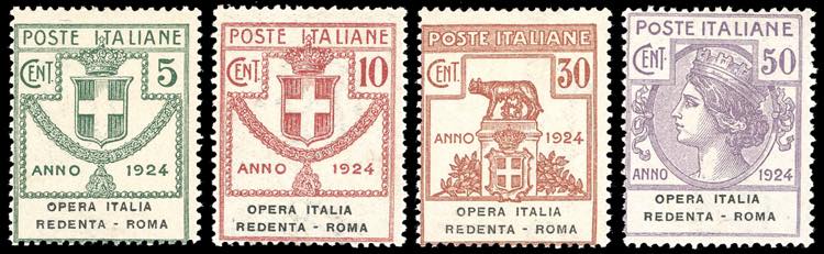 OPERA ITALIA REDENTA-ROMA 1924 - ... 