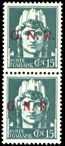 1943 - 15 cent., soprastampa ... 