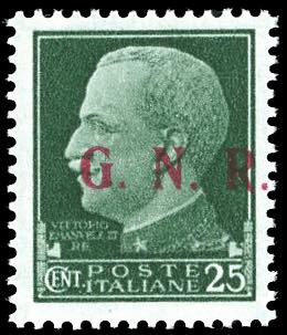 1943 - 25 cent. Imperiale, ... 