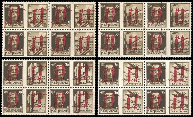 1944 - 30 cent. soprastampa fascio ... 