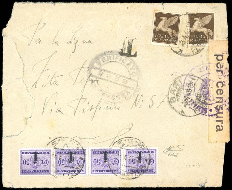 1945 - 50 cent. soprastampa ... 