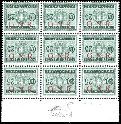 1943 - 25 cent., soprastampa ... 