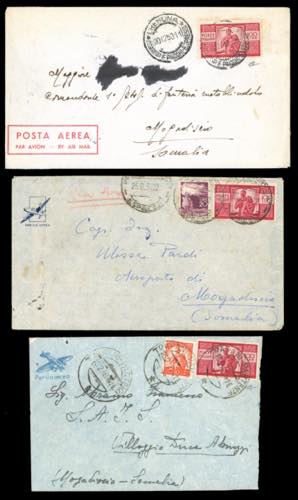 1948/50 - Tre aerogrammi ... 