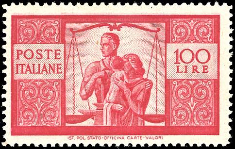 1948 - 100 lire Democratica, ... 