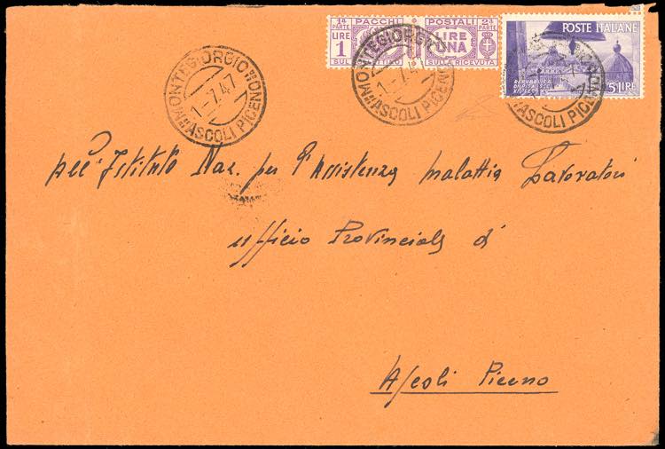 1947 - 5 lire Repubbliche ... 