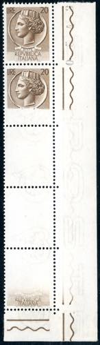 1953 - 20 lire Siracusana, ... 