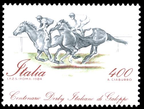 1984 - 400 lire Derby in pista, ... 
